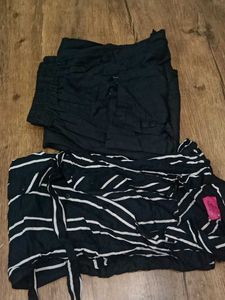 Two Piece Striped Co-ord Set