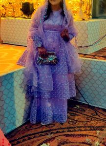 3 Leyr  Gown With Duptta