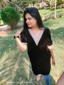 Black Velvet Kurta