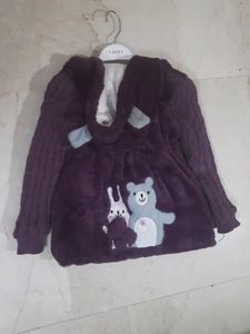 Kids Furry Rabbit Jacket