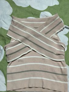 Striped Crop Top