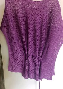 Nice Knitted Purple Top