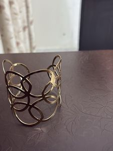 Gold Tone Cuff Bracelet