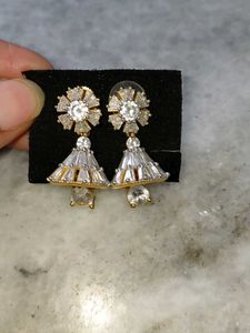 Sparkling Crystal Drop Earrings