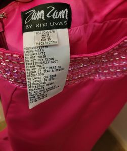 Rose pink gown