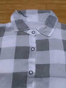Checkered Short Sleeve Shirt
