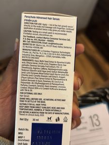 ProHair Serum Parashute Advance