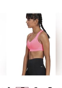 PUMAWomen Sports Lightly Padded Bra (Pink)