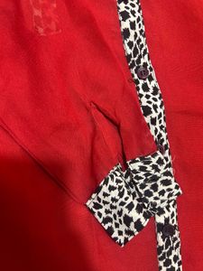 Red Shirt With Print