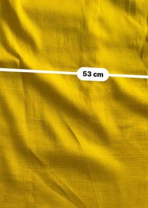 Yellow Mandarin Collar Kurta
