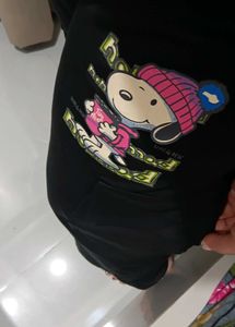 Cute Snoopy Graphic Tee COORDSET