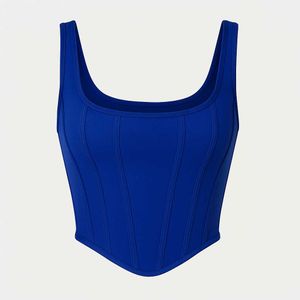 Blue Corset Top
