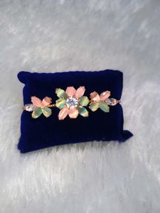 Floral Crystal Bracelet