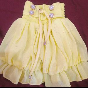 Yellow Indowestern