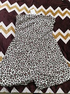 Animal Print Playsuit