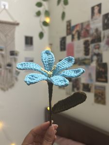 Crochet Flower 🪻🦋🩵✨