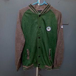 green Varsity Jacket