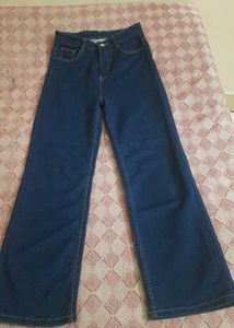 Wide Leg Straight Jeans💙