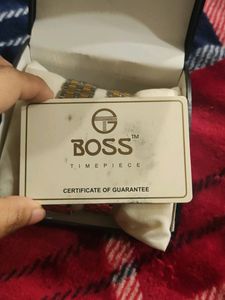 Boss New Condition Couple Watch