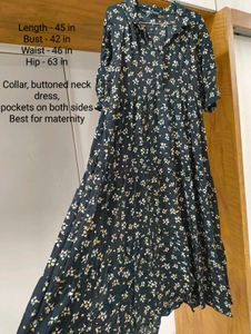 Floral Print Midi Dress