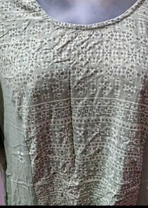 xl Elegant Green Kurta