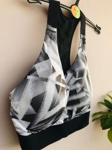 Printed Sports Bra