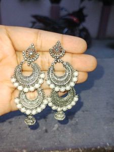 Statement Earrings - Set of 2 With Free Stoppers