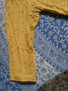 Yellow Kurta For Women Length - 39.5