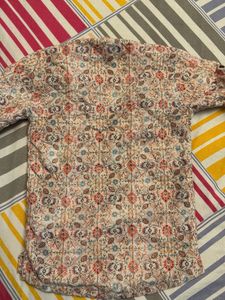 Floral Print Kurta