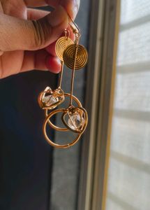Imported Golden Long Earrings