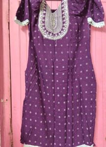Black Pant & Kurti Set