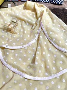 Yellow Polka Dot Crop Top