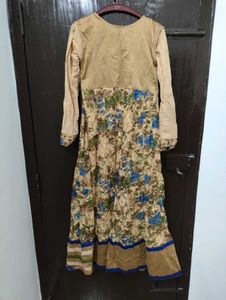 Elegant Floral Print Kurta