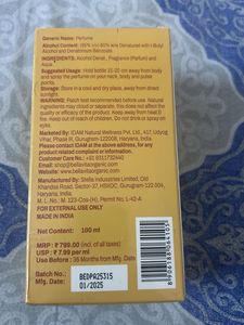 Bella Vita Mango Eau de Parfum