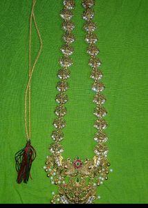Gold Plated-matte Long Haaram