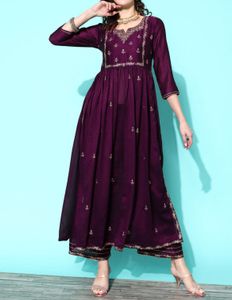 Women Georgette Kurta Palazzo Set