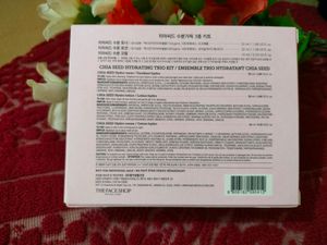 The Face Shop Chia Seed Hydrating Trio Kit