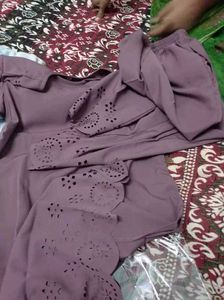 Pakistani Cutwork Kurta Pant Set