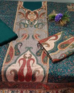 Rama green Unstitched warm suit