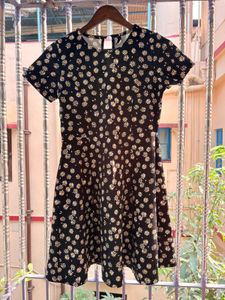 Floral Print Mini Dress