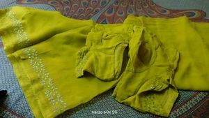 Saree &amp; Blouse.