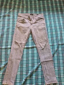 Gray Denim Jeans