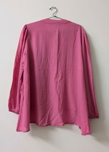 Pink A-Line High-low top