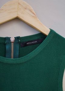 Green Sleeveless Dress