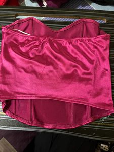 Urbanic Rose Pink Corset Top Women’s