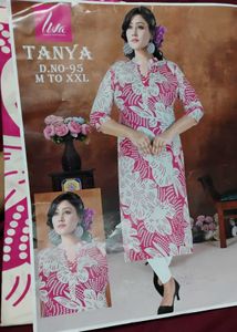 Floral Print Kurta