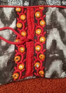 Floral Embroidered Tunic