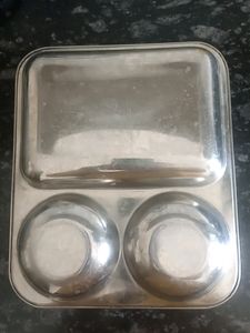 Steel Thali