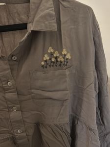 Brown High Low Top