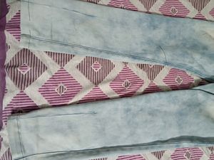 White Blue Diesel Company Jeans